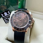 Rolex Daytona – Brown Dial – Oysterflex