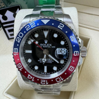 Rolex GMT-Master II 126710 BLRO – Red/Blue Ceramic – 904L Stainless Steel