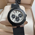Bvlgari Aluminium Chronograph Black-White