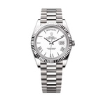 Rolex Day-Date 40 – Silver Dial