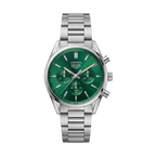 TAG Heuer Carrera Chronograph – Emerald Green – Stainless Steel Bracelet